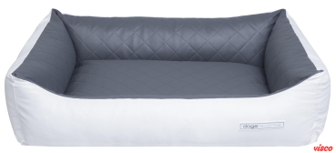 Dogsfavorite Hundebett New York Bicolor - div. Farben und Größen